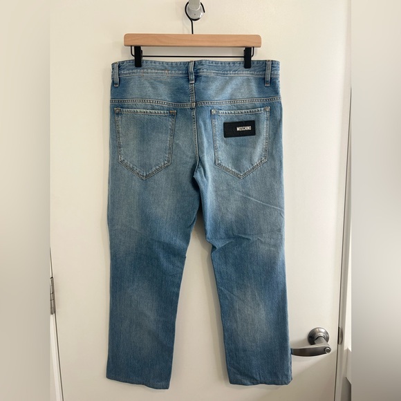 Men's Light Blue Jeans - Picture 2 of 7